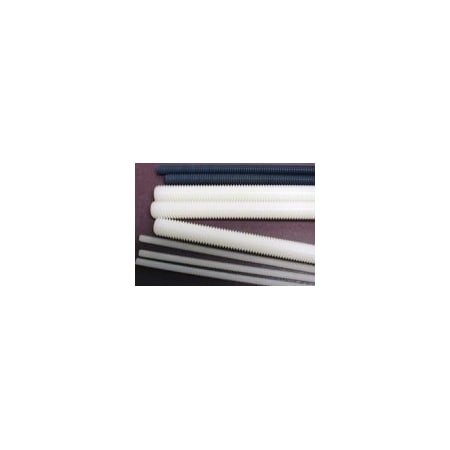 Professional Plastics Natural 72 L, 0.5 W RNYLNA.250THREADED-8
